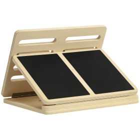 Calf Stretcher, Non-Slip Slant Board, Adjustable Incline Board for Calf Stretching, Foldable and Portable