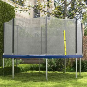 Trampoline Safety Net for Round Trampoline with 8 Straight Poles Poles Not Included