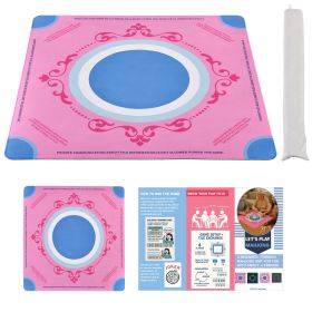 Machine Washable Mahjong Mat 33x33 Inch - Crease-Free Neoprene Table Mat For American Mahjong, Non-Slip, Noise-Reducing, Easy To Clean, Fold-Free Stor