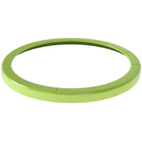 14FT Trampoline Spring Cover, Safety Trampoline Pad Replacement, Waterproof and Tear Resistant, All Weather Trampoline Accessories, Green