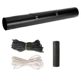 Deer Drag Sled With Handle Deer Cart Game Hauler Snow Sledding Pad Hunting Gear Supplies With 32.8FT Black Rope 16.1FT White Rope For Hunting Ice Fish