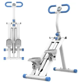 Stair Stepper With Resistance Home-Upgrade Vertical Climber Workout Machine For Full-Body Exercise Climber Fitness Equipment With Stable Frame Adjusta (Option: defaulttitle)
